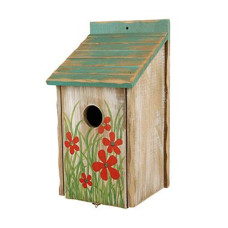 Budka hnízdící pro ptáky na strom 15x28x14cm dřevo TR