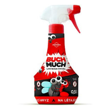 Repelentní Buch Much proti létavému hmyzu sprej 500ml