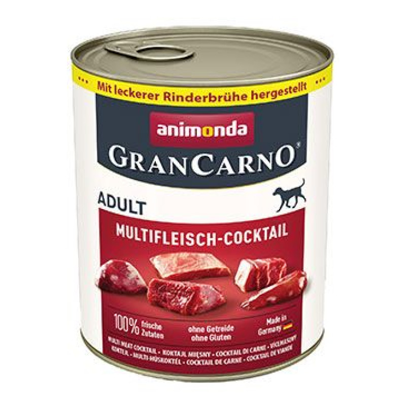 Animonda pes GRANCARNO konz. ADULT masový koktejl 800g