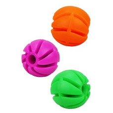 Hračka pes Míč se spirálou plovací Vanil. 7cm SP