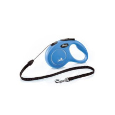 Vodítko FLEXI Classic NEW S lanko 5m/12kg modrá