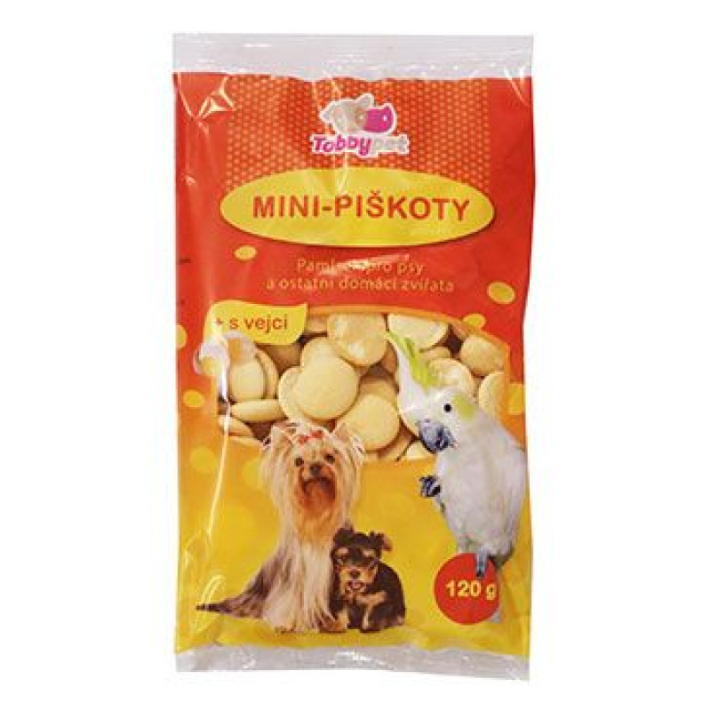 Piškoty TOBBY pro psy MINI 120g