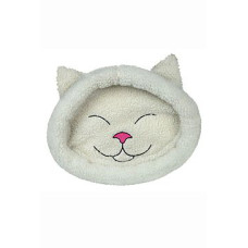 Pelech MIJOU kočičí hlava 48x37cm bílá TR