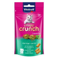 Vitakraft Cat poch. Crispy Crunch dental 60g