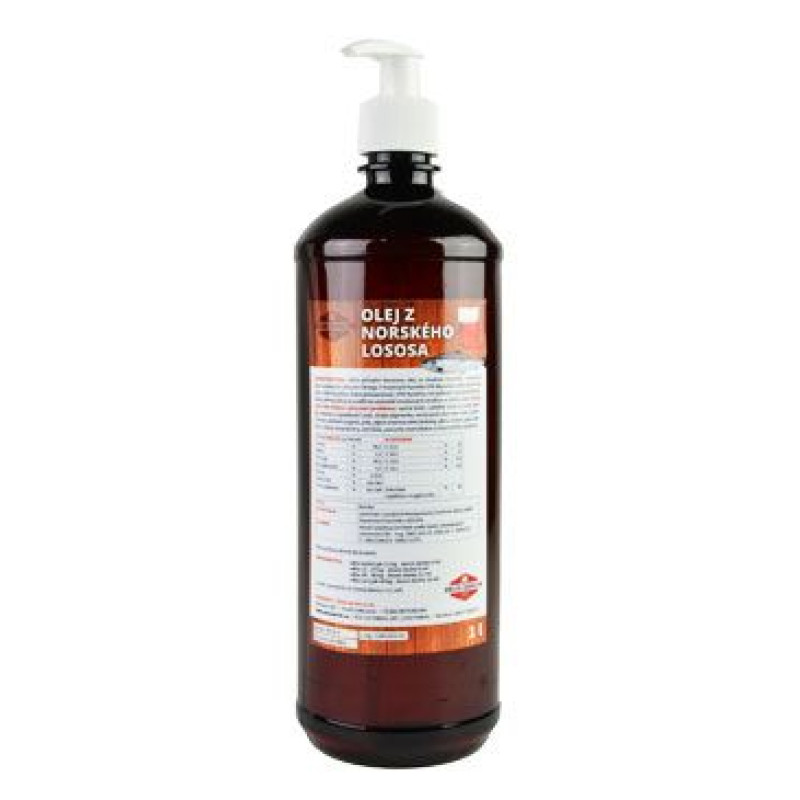 Lososový olej 100% pes ZEUS 1000ml