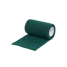 Obinadlo elast. Vet-Flex 10cm x 4,5m zelené Kruuse 1ks