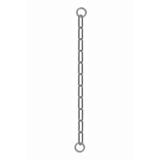 Obojek kovový stahovák dlouhá oka 1-řadý 50cm