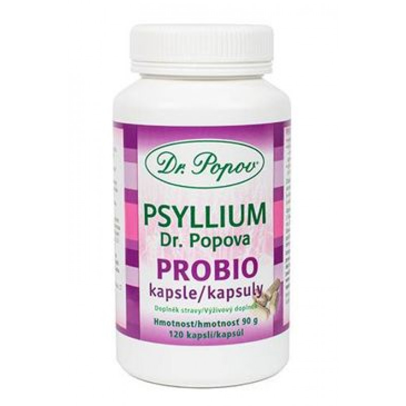 Dr.Popov Psyllium PROBIO 120cps