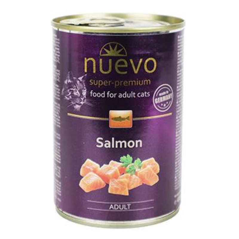 Nuevo kočka adult Losos konz. 400g