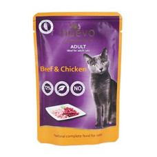 Nuevo kočka kapsa Adult Kuře a Hovězí 85g