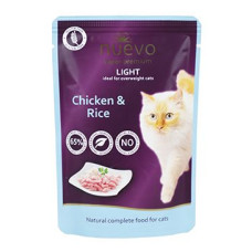 Nuevo kočka kapsa Light Kuřecí s rýží 85g
