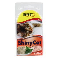 Gimpet ShinyCat konz. kuře 2x70g