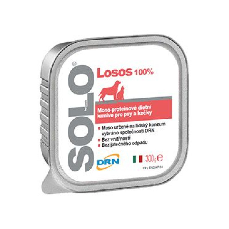SOLO Salmone 100% (losos) vanička 300g
