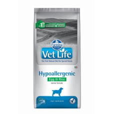 Vet Life Natural DOG Hypo Egg & Rice 12kg