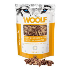 WOOLF Classic poch. Soft Chicken with Cod Sandwich100g