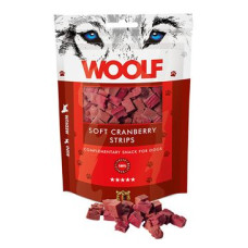 WOOLF Classic poch. Soft Cranberry Strips 100g