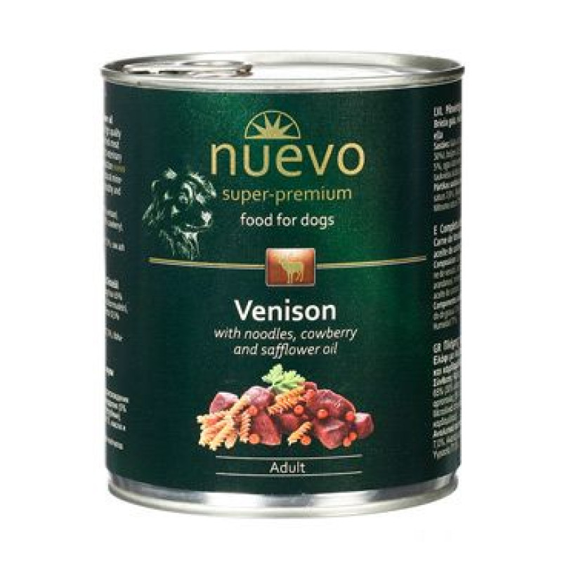 Nuevo pes Adult Zvěřinové menu konz. 800g