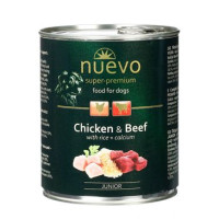 Nuevo pes Junior Kuřecí a Hovězí konz. 800g