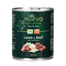 Nuevo pes Senior Jehněčí s ovesnými vl. konz. 800g