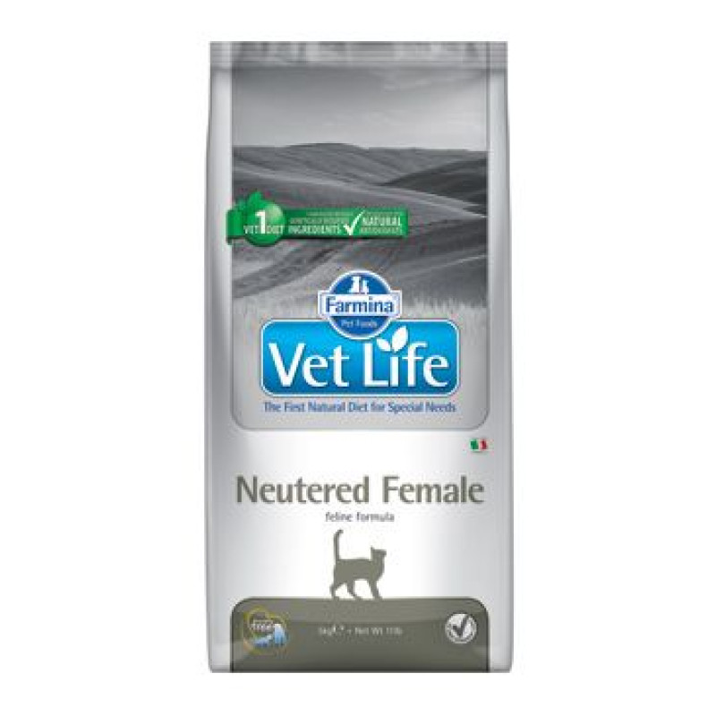 Vet Life Natural CAT Neutered Female 10kg