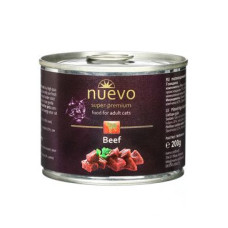 Nuevo kočka adult Hovězí konz. 200g