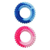 Hračka pes Kruh s bodlinami plovací 10cm SP