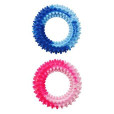 Hračka pes Kruh s bodlinami plovací 10cm SP