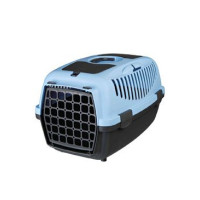 Přepravka CAPRI II. 37x34x55cm tm.šedá/sv.modrá TR