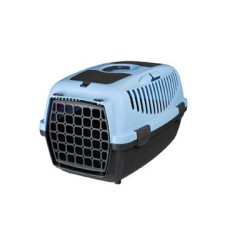 Přepravka CAPRI II. 37x34x55cm tm.šedá/sv.modrá TR