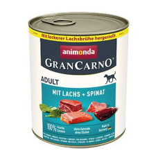Animonda pes GRANCARNO konz. Adult losos/špenát 800g