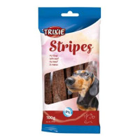 Pochoutka Snack STRIPES hovězí pro psy 10ks/100g TR