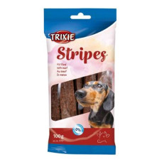 Pochoutka Snack STRIPES hovězí pro psy 10ks/100g TR
