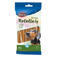 Pochoutka Soft Snack ROTOLINIS drůbeží12ks,120g/12cmTR