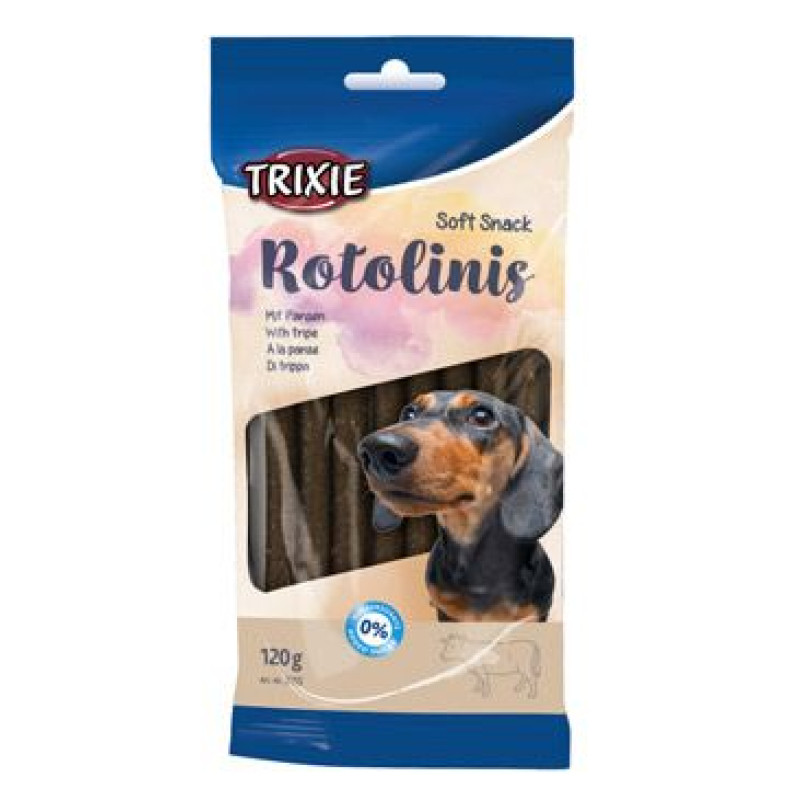 Pochoutka Soft Snack ROTOLINIS hovězí 12ks,120g/12cmTR