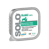 SOLO Coniglio 100% (králík) vanička 100g