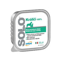 SOLO Coniglio 100% (králík) vanička 300g