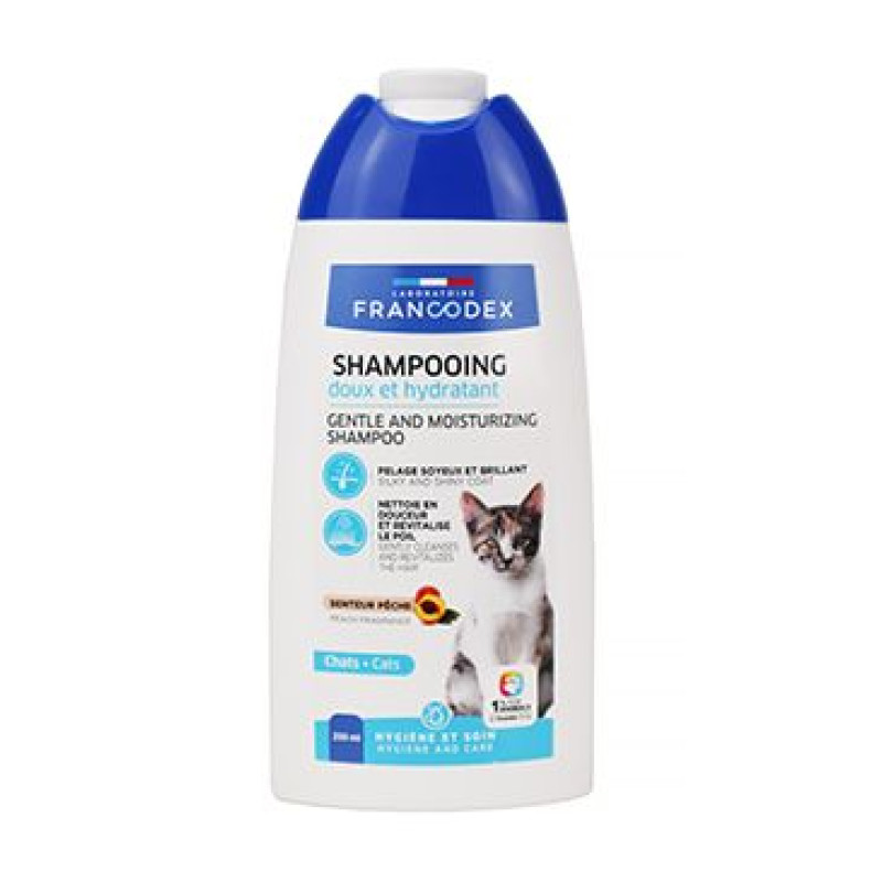 Francodex Šampon jemný hydr.na objem srsti kočka 250ml