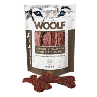 WOOLF Classic poch. Chicken,Pumpkin and Oats Bone 100g