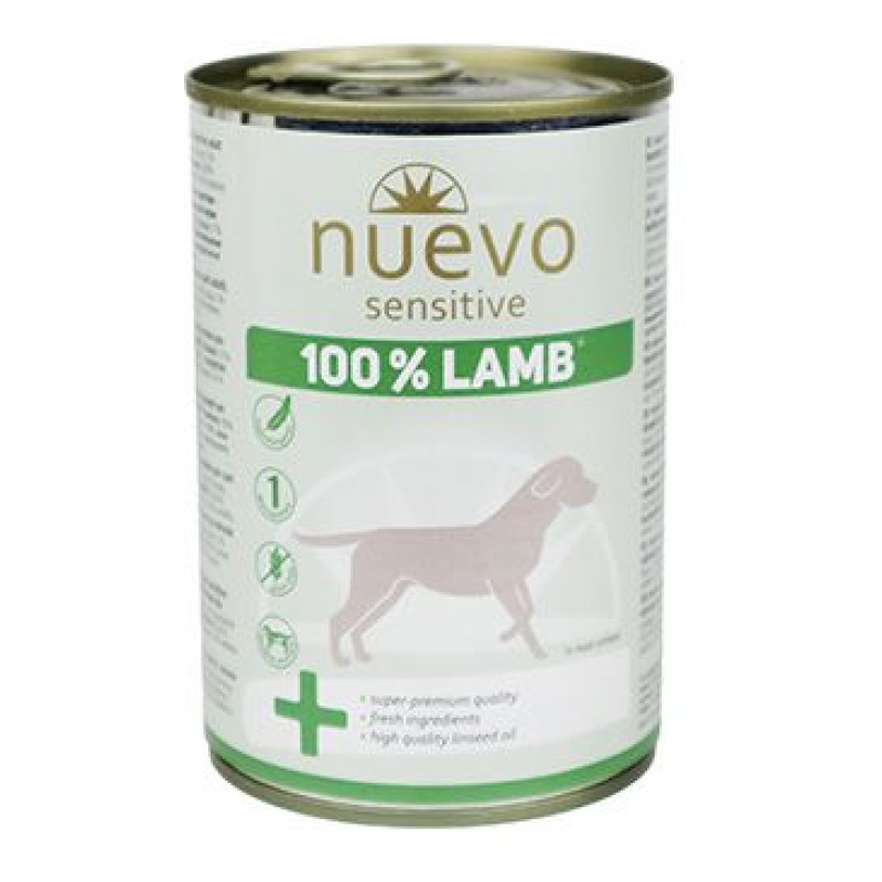 Nuevo pes Sensitive Jehněčí Monoprotein konz. 400g