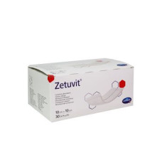 Kompres Zetuvit 10x10cm/30ks nesterilní