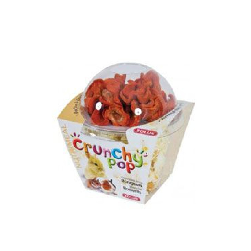 Pochoutka POPCORN hlodavec mrkev 43g Zolux