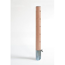 Psí pisoár svislé drážkování Pozinkovaný trn Č.2