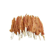 Pochoutka Kuřecí filety na tyčce z buvolí kůže18cm500g