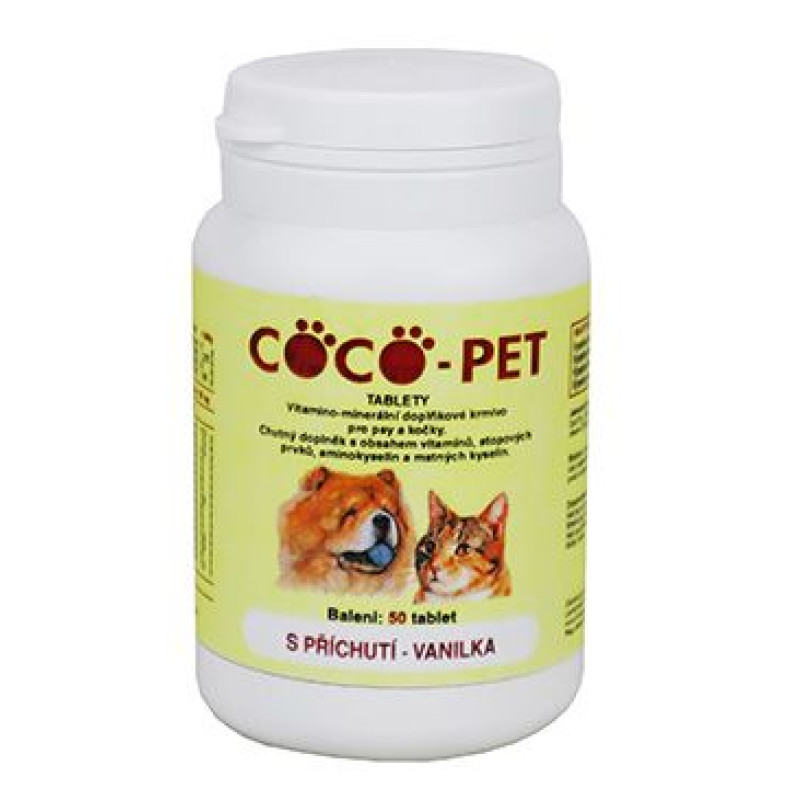 Coco Pet vanilka 50tbl