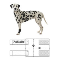 Bandáž Rehab karpální pro psa KRUUSE S