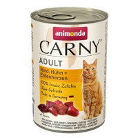 Animonda konz. kočka CARNY Adult hov/kuře/kachna 400g