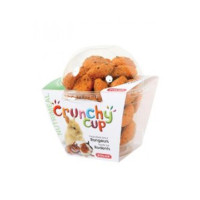 Pochoutka CRUNCHYCUP hlodavec mrkev/len 200g Zolux