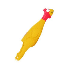 Hračka pes Kuřátko latex se zvukem 14,5cm HipHop