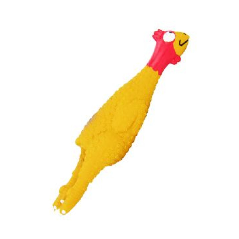 Hračka pes Kuřátko latex se zvukem 14,5cm HipHop