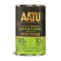 AATU Dog Duck&Turkey konz. 400g